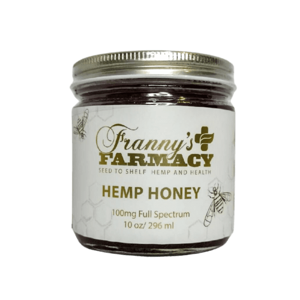 Hemp Honey 10oz Jar front