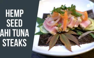 Hemp Seed Encrusted Ahi Tuna Steaks