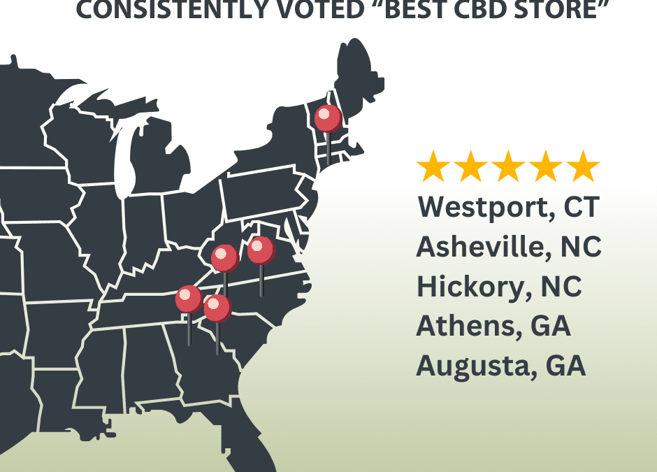 Consistently Voted the Best CBD Store Near You