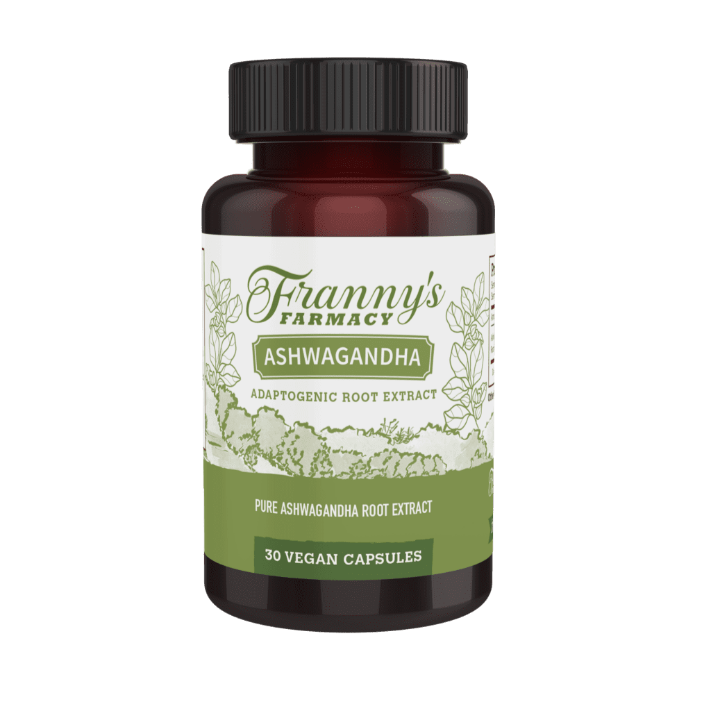 Franny's Farmacy Ashwagandha Capsules Front